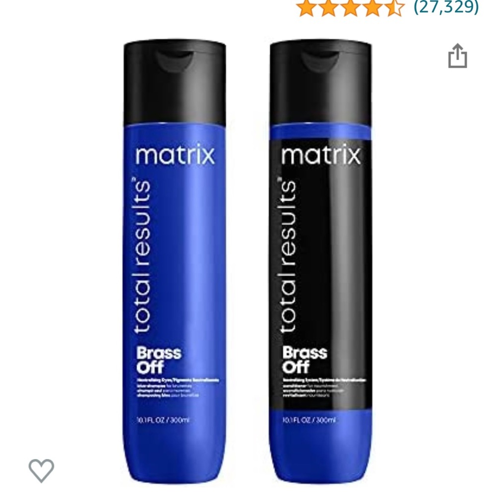 Matrix Brass Off Shampo & Conditioner